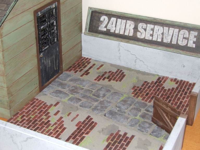 1/12 Dolls House Diorama Walking Dead Action Figures Emporium 12th Scale