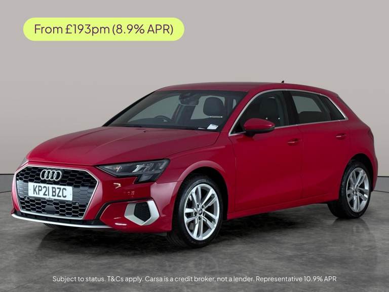 2021 Audi A3 30 TFSI Sport 5dr S Tronic HATCHBACK PETROL Automatic
