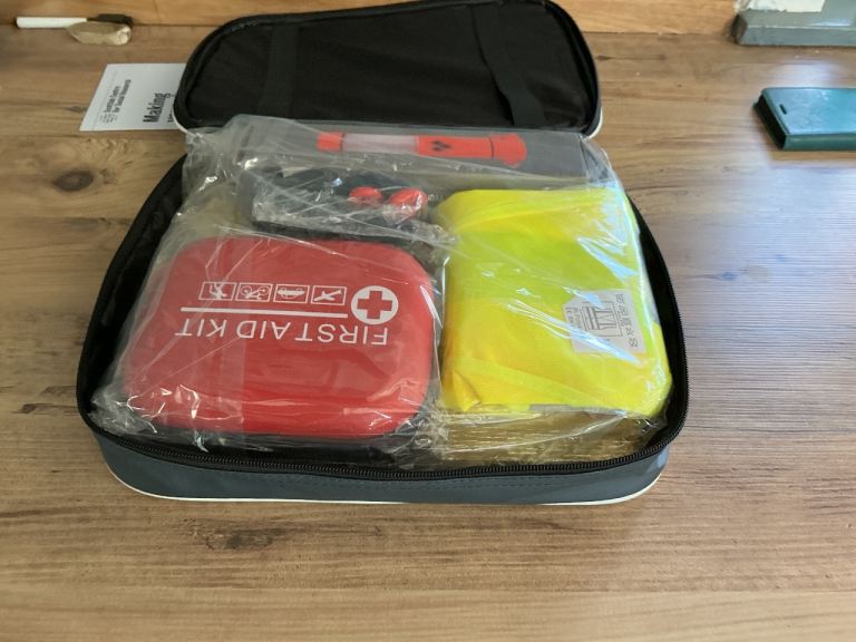 Car first aid kit never used
