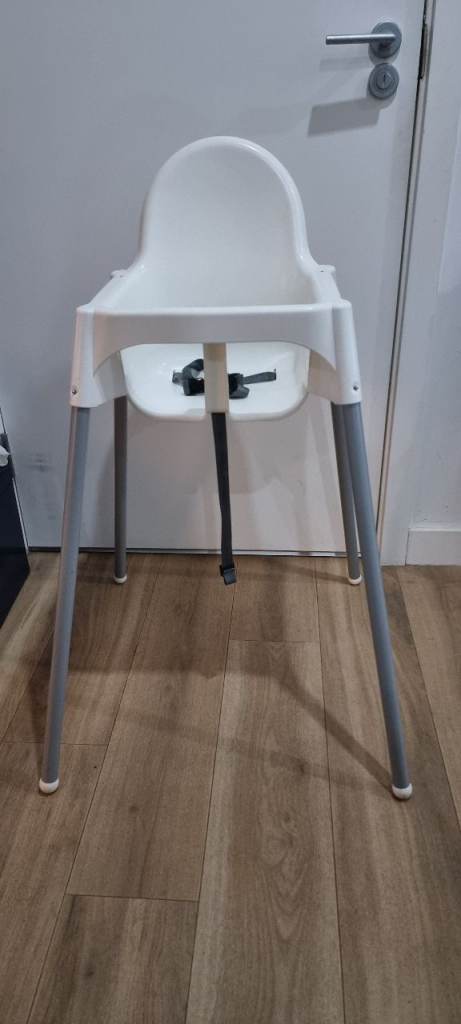 IKEA HIGH CHAIR white plastic 