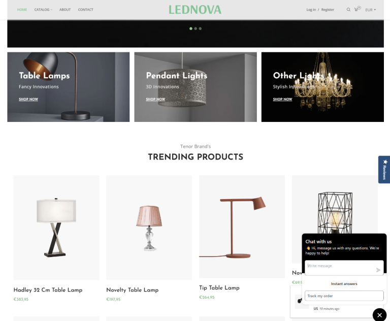 Profitable LED Lighting & Furniture Brand with £327k Revenue & £75k+ Net Profit per year