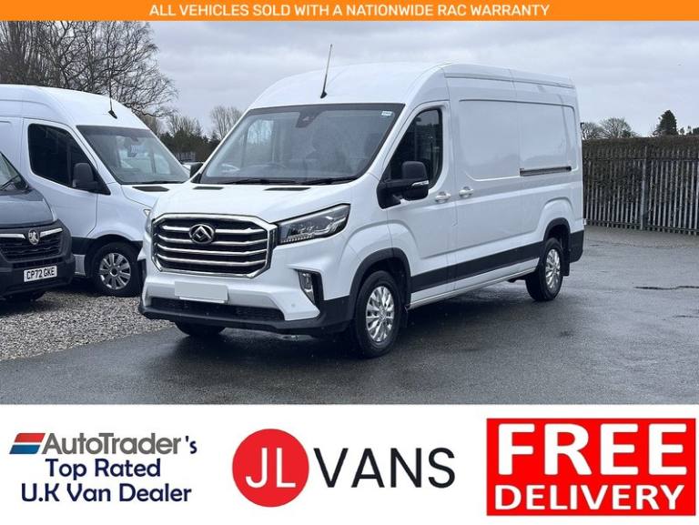 2023 Maxus Deliver 9 2.0 D20 150 Lux High Roof Van PANEL VAN DIESEL Manual
