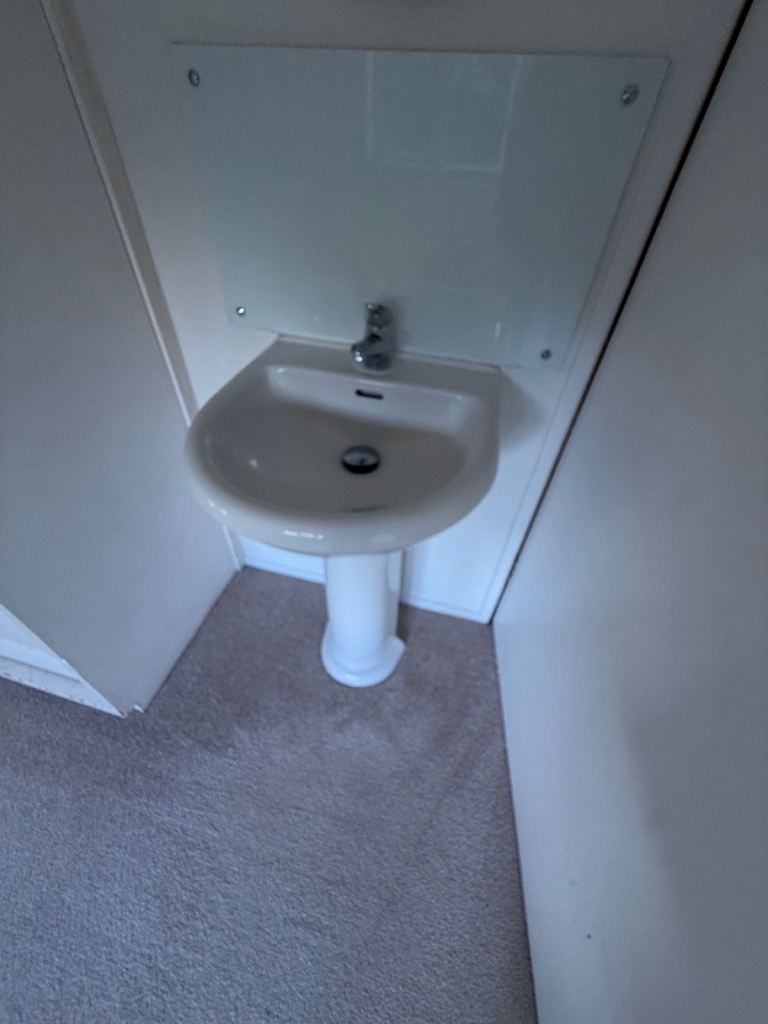 Various sink, toilet and shower 