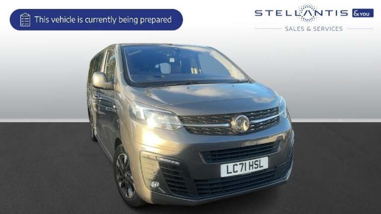 2021 Vauxhall Vivaro Life 2.0 Turbo D 180PS Elite L 5dr Auto [8 Seat] MPV DIESEL Automatic