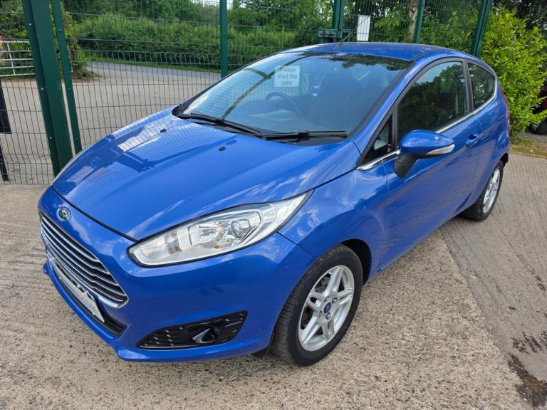 2013 Ford Fiesta 1.25 82 Zetec 3dr HATCHBACK Petrol Manual