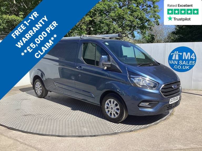 2020 Ford Transit Custom 340 EcoBlue MHEV Limited LWB Euro 6 LWB Panel Van Diesel Manual