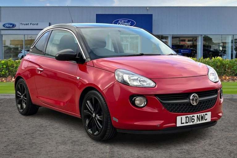 2016 Vauxhall ADAM 1.2i Glam 3dr HATCHBACK PETROL Manual