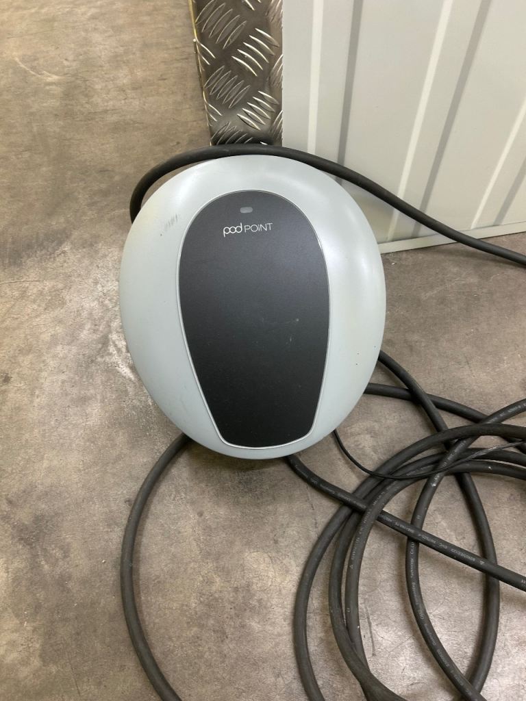 Pod point EV charger 