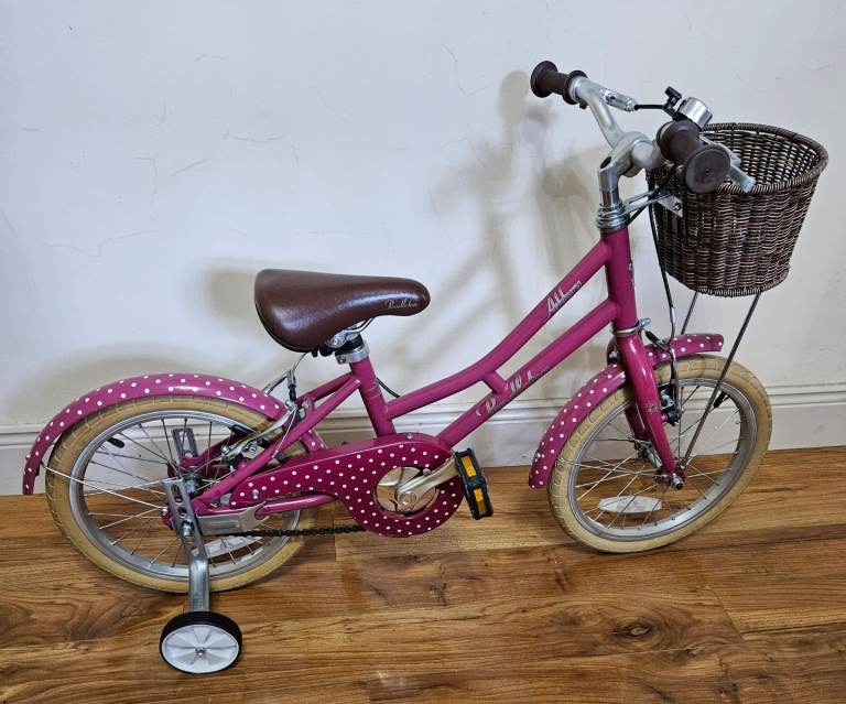 image for Girls 16 inch Pendleton Bike Like New With Stabilisers