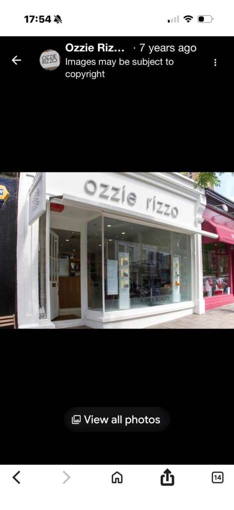 RENT A CHAIR  TOP  RICHMOND SALON OZZIE RIZZO