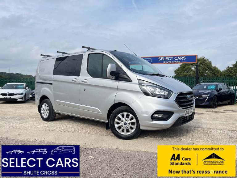 2018 Ford Transit Custom 2.0 300 EcoBlue Limited Crew Van Double Cab 5dr Diesel