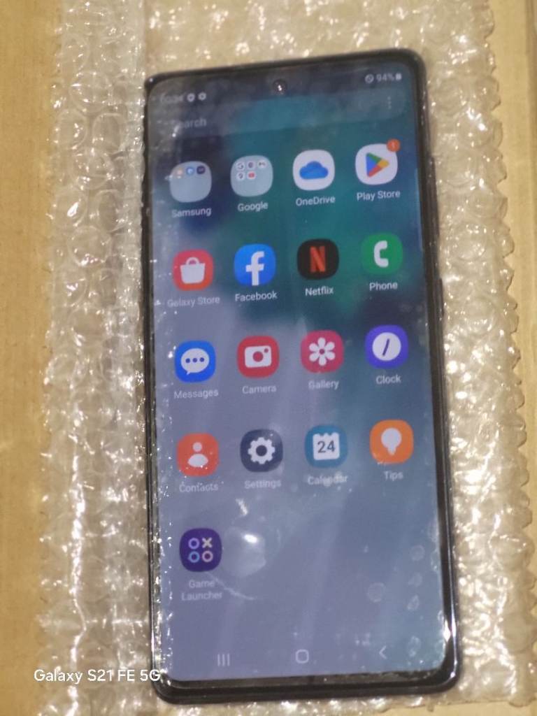 Samsung S20 FE 5G 128GB – Blue, Good Condition