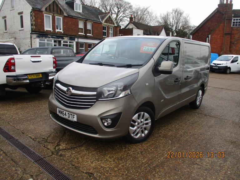 2014 Vauxhall Vivaro 2700 1.6CDTI BiTurbo 140PS ecoFLEX Sportive H1 Van PANEL VAN Diesel Manual