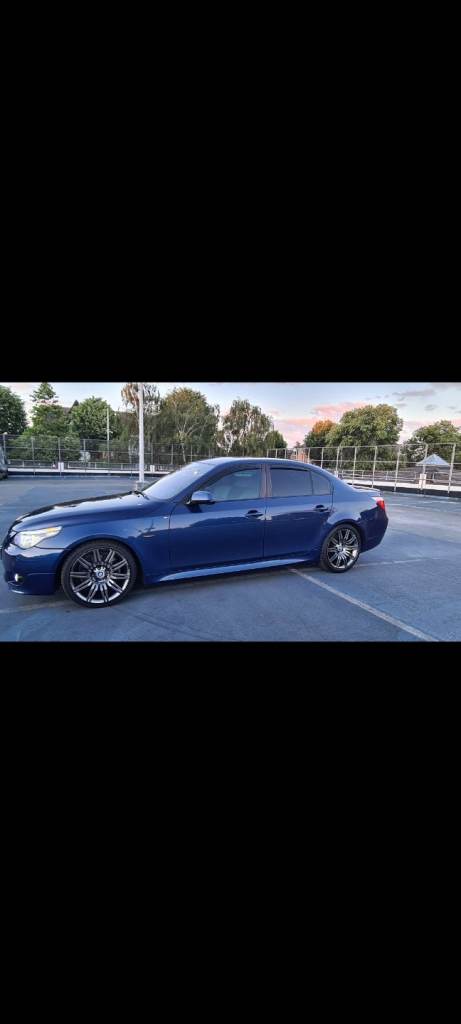 Bmw e60 525i m sport auto blue