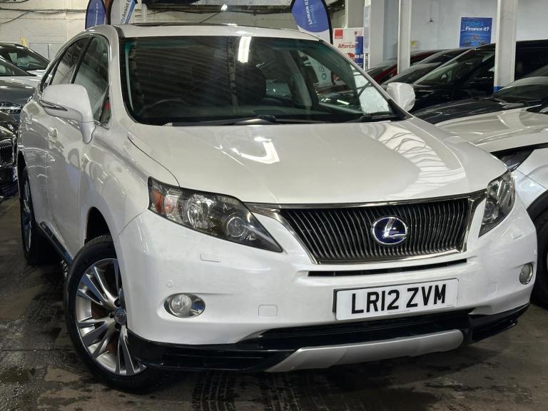 2012 Lexus RX 3.5 450h V6 Advance SUV 5dr Petrol Hybrid CVT 4WD Euro 5 (s/s) (Sunroof) (2 ESTATE ...