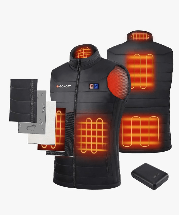 GOKOZY His & Her's Heated vest/gilet