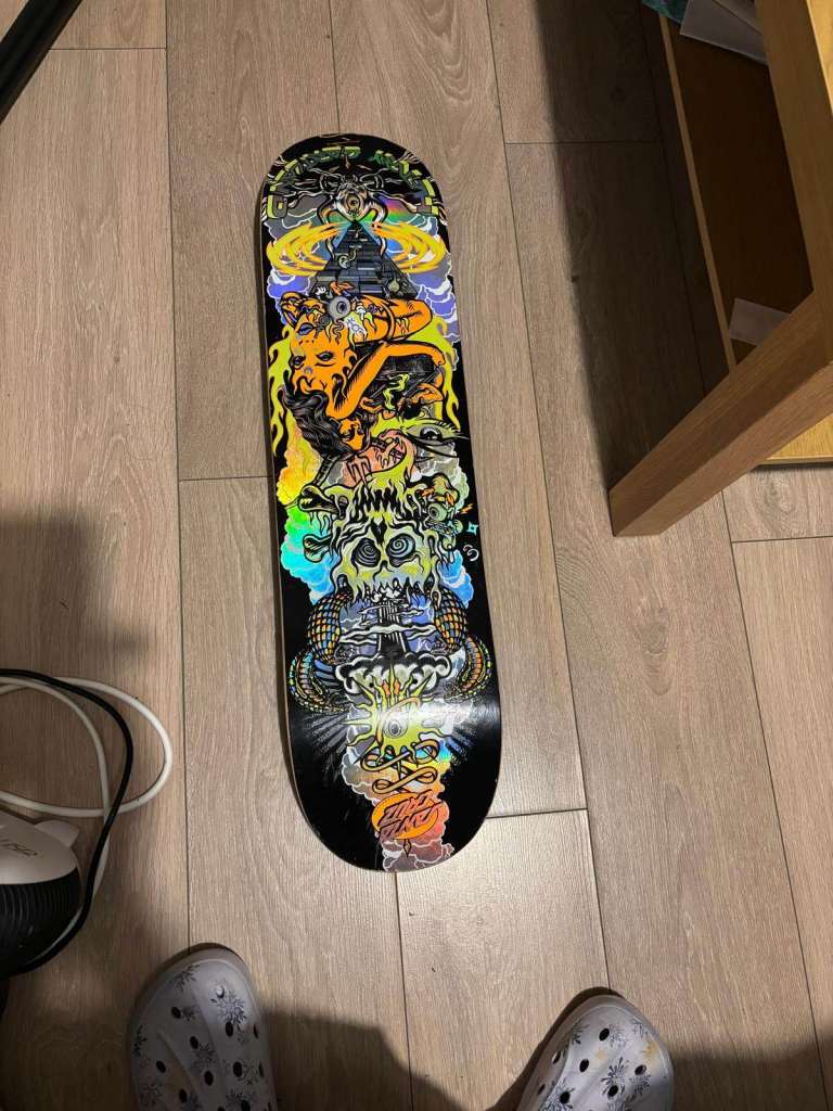 Skateboard Deck Only – Excellent Condition – Barely Used