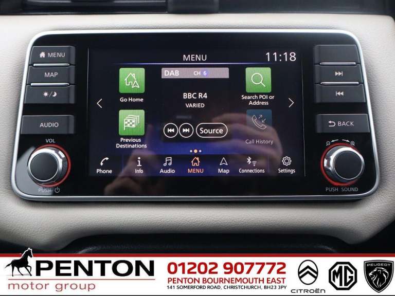 2023 Nissan Micra 1.0 IG-T 92 Acenta 5dr CVT HATCHBACK PETROL Automatic