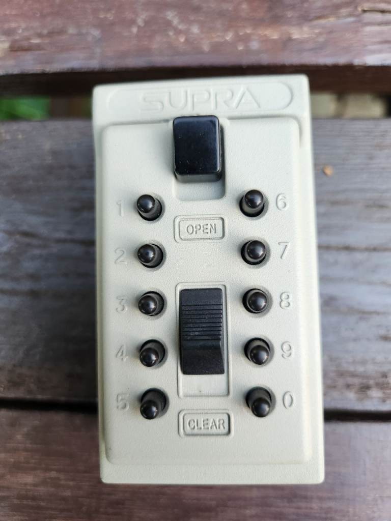  Supra Slimline Key Safe 
