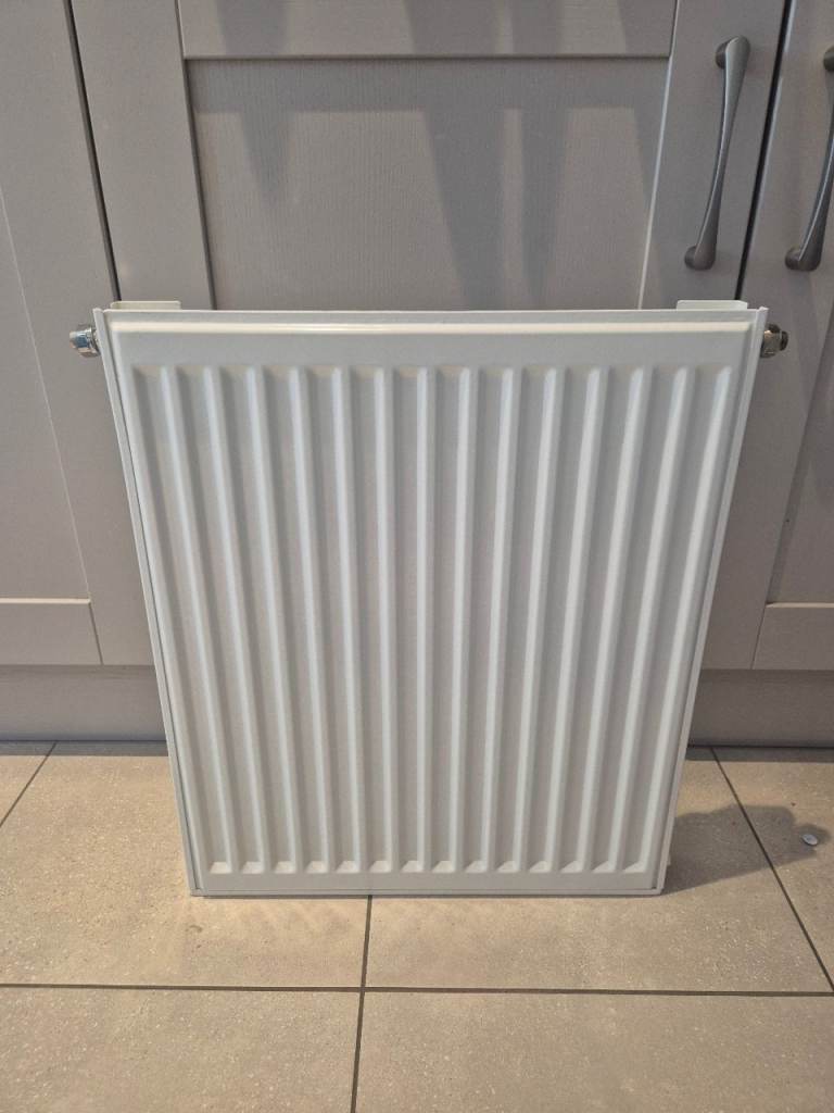 White panel radiator 