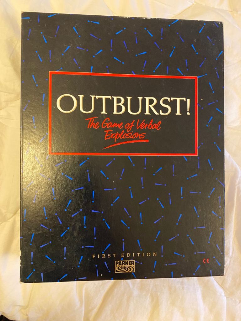 First Edition Outburst! Board game