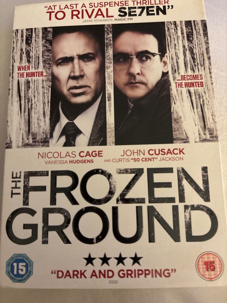 The Frozen Ground DVD - Nicolas Cage, John Cusack