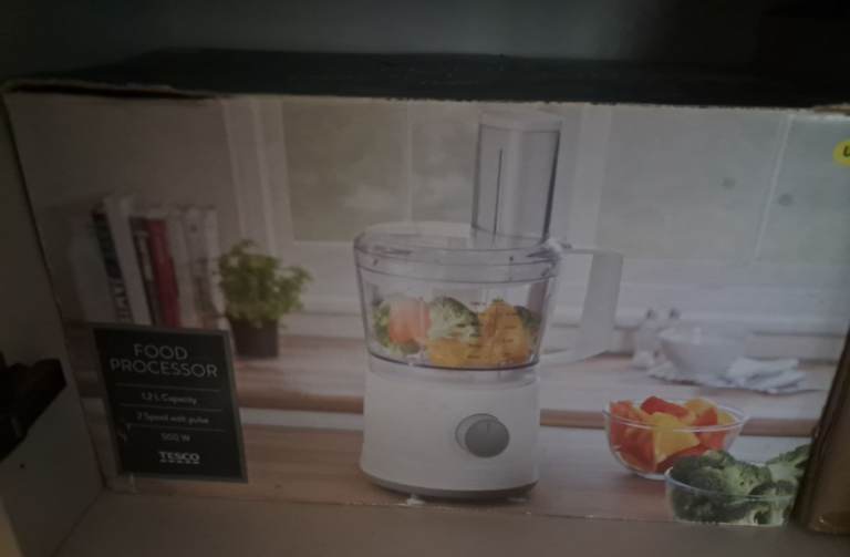 1.2l 500W boxed food processor