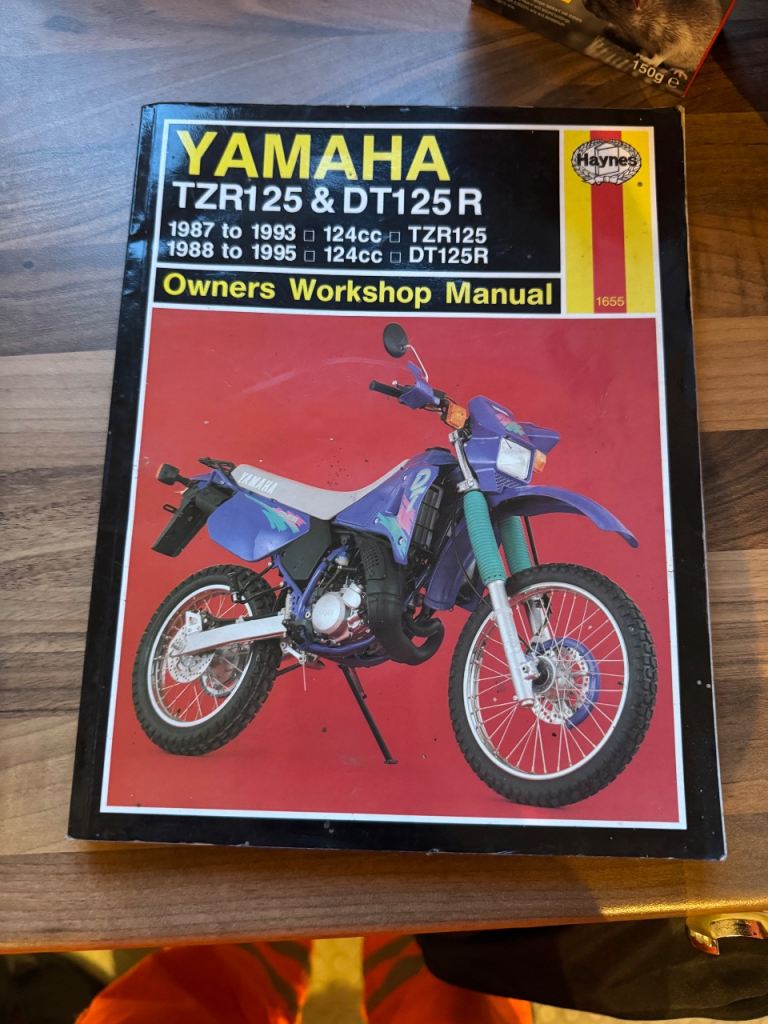 Yamaha TZR125 and DT125 Haynes Manual