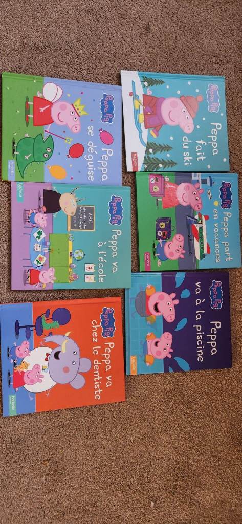 French peppa pig books