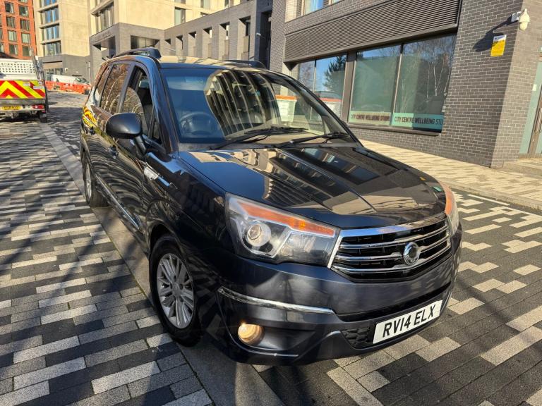 2014 SSANGYONG RODIUS TURISMO 2.0 E-XDI T-TRONIC AUTOMATIC 4WD 7 SEATER 5dr GREY