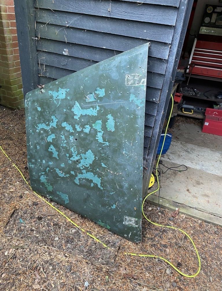 Pair Of Land Rover S1 Bonnets