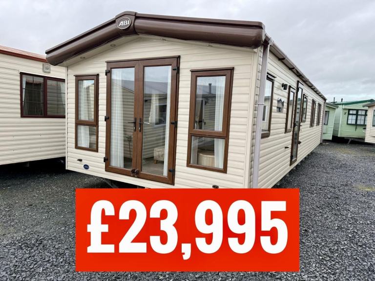 OFFSITE static caravan Scotland double glazed & heated 40x13 2 bed ABI Ambleside