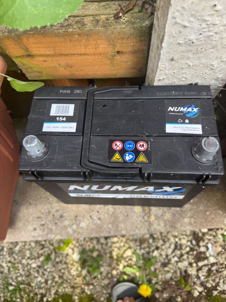 Car battery 45ah 330amp,car battery,