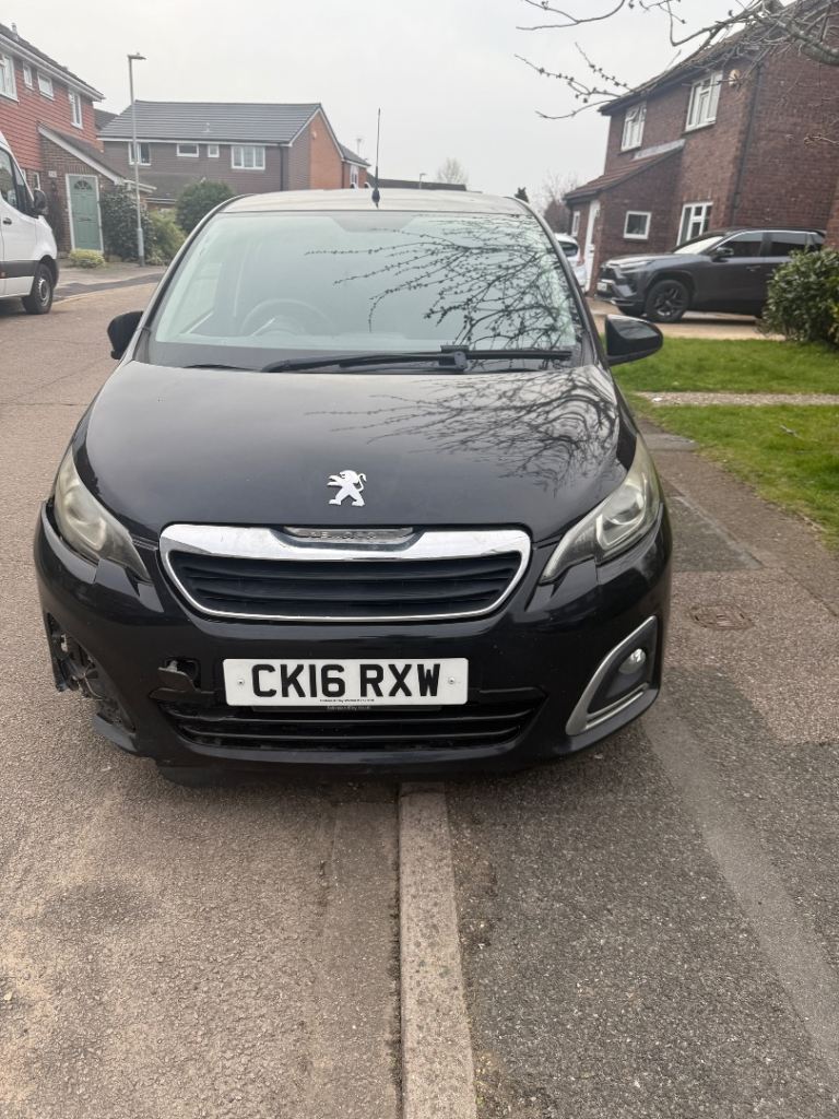 Peugot 108 manual 1.2L 2016 read description 