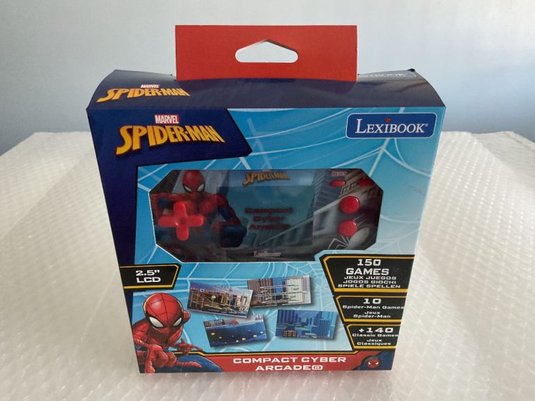 Lexibook Spider-Man Handheld Console Compact Cyber Arcade