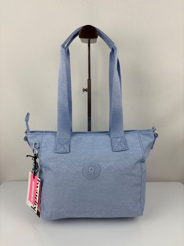 image for Kipling Joella Medium Tote Bag - Lavender Blue - New With Tags