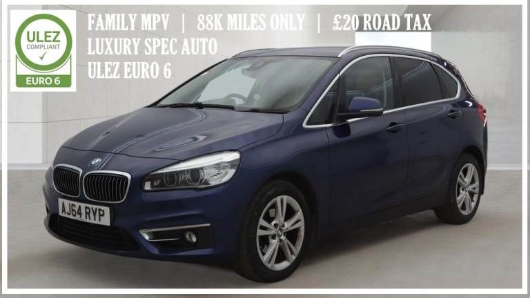 BMW 2 Series Active Tourer 2.0 218d Luxury Auto Euro 6 Service History ULEZ Compliant