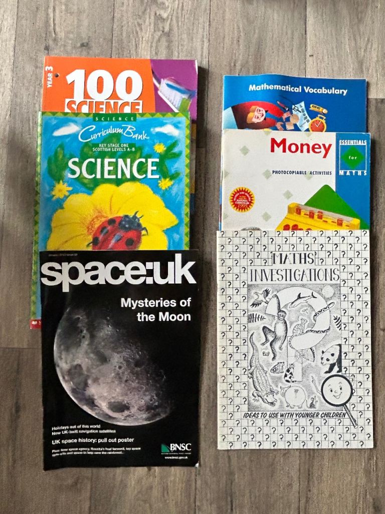 Selection of Kids Primary School Textbooks – Good Condition