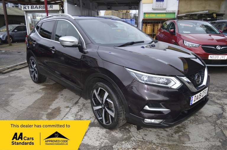 2019 Nissan Qashqai 1.3 DiG-T 160 Tekna+ 5dr DCT AUTO SAT NAV PANAROMIC ROOF HATCHBACK Petrol Aut...