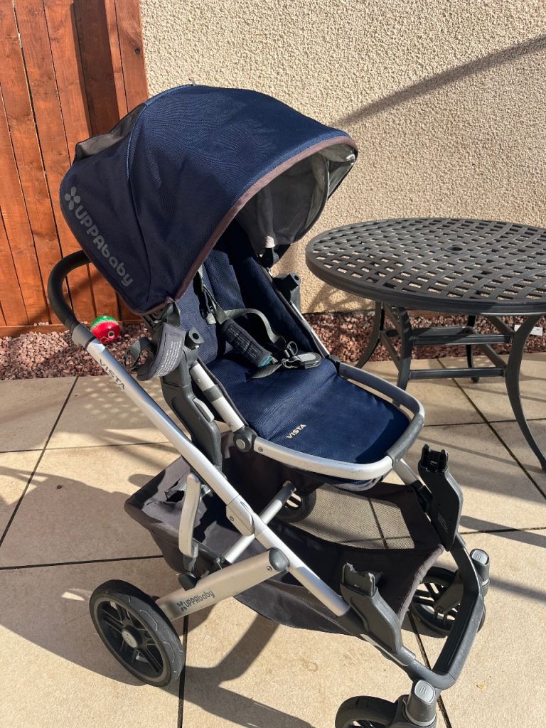 Navy Uppababy Vista Stroller