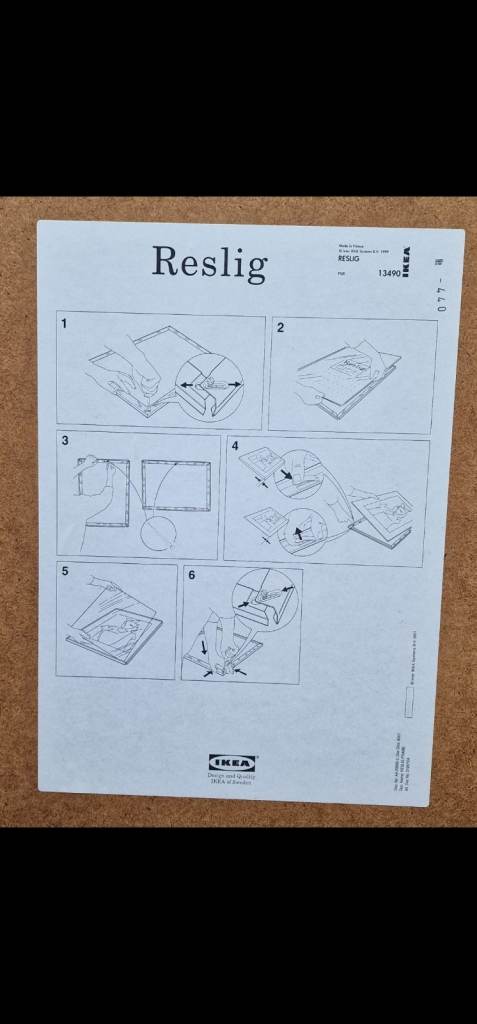 Large Ikea Reslig 70cm × 100cm picture/poster frame | in Cregagh ...