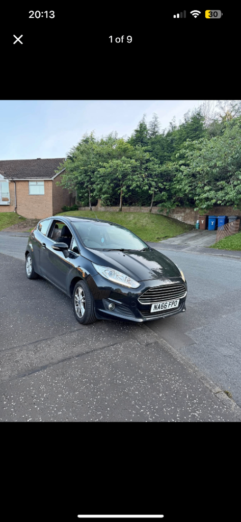 Ford, FIESTA, Hatchback, 2016, Manual, 1241 (cc), 3 doors