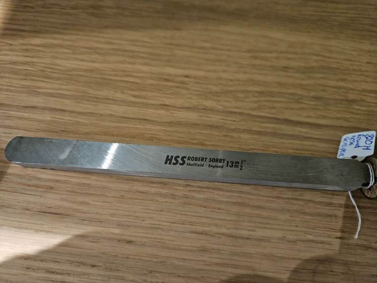 Robert Sorby 820H 13mm 1/2 round nose scraper woodturning chisel lathe Axminster wood turning