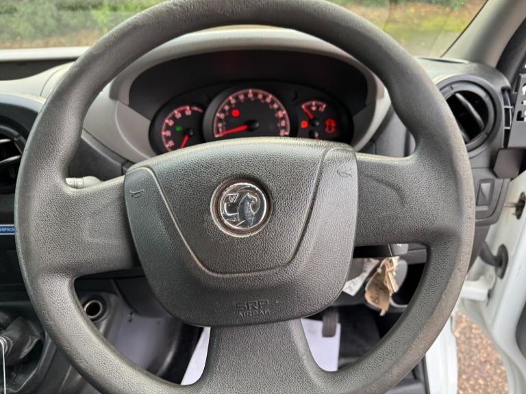 2018 Vauxhall Movano 2.3 CDTI H2 Van 130ps MWB CREW VAN AIR CON UTILITY SPEC PANEL VAN Diesel Manual