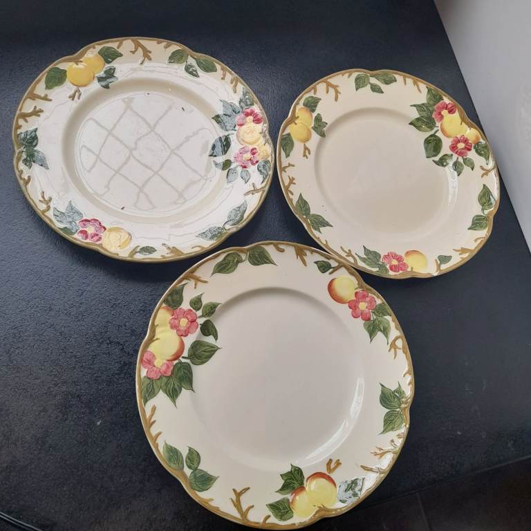 Vintage Plates x3