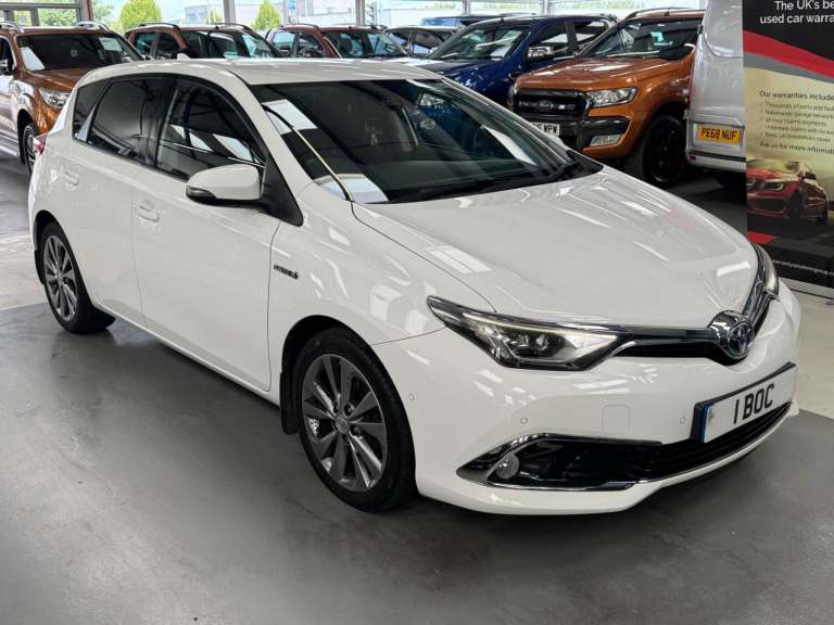 2017 Toyota Auris 1.8 VVT-h Excel CVT Euro 6 (s/s) 5dr (Safety Sense) HATCHBACK Petrol/Electric H...