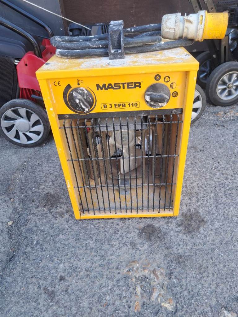 MASTER B3 EPB 110 Industrial Electric Heater - Yellow
