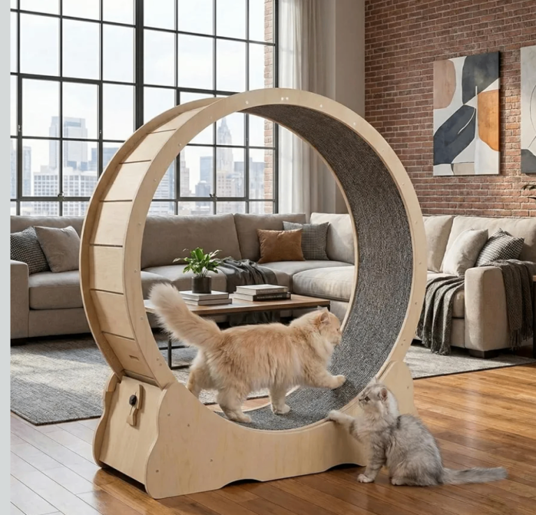 Indoor Cat Wheel Treadmill for Exercise