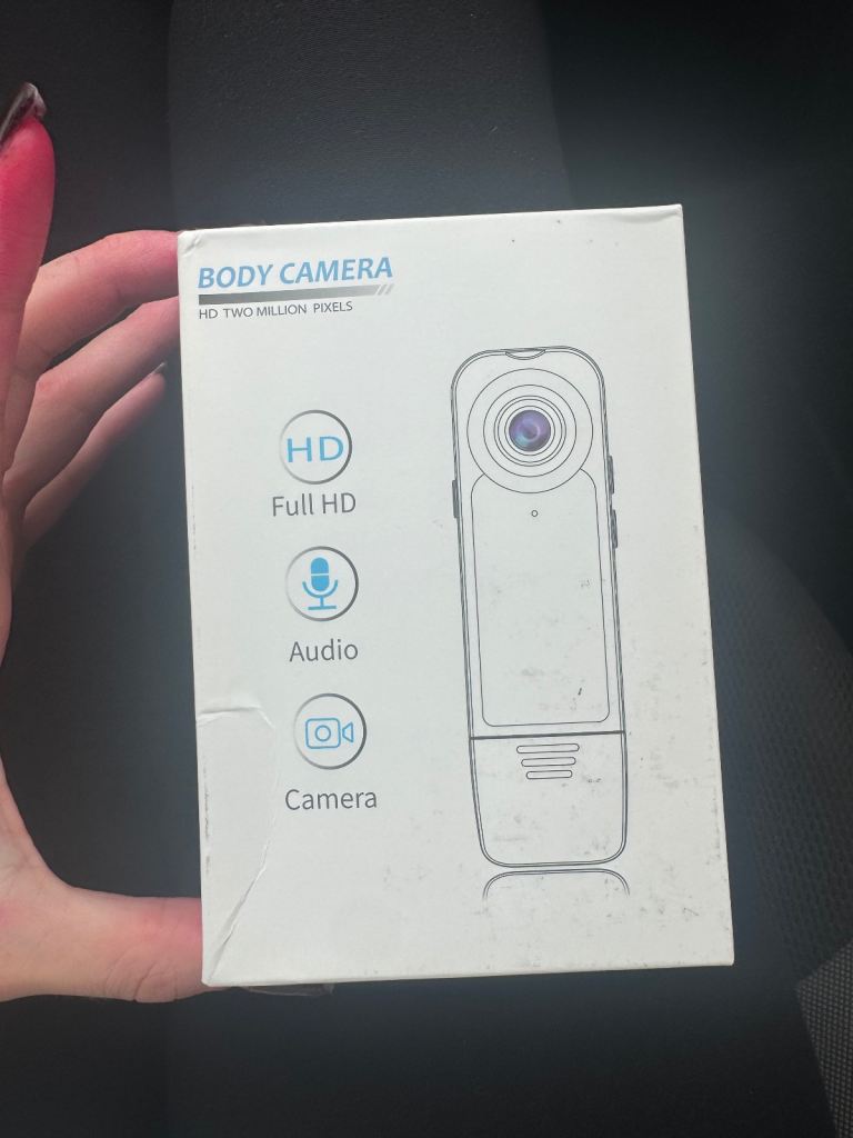New HD Body Camera with Audio – Full HD Recording