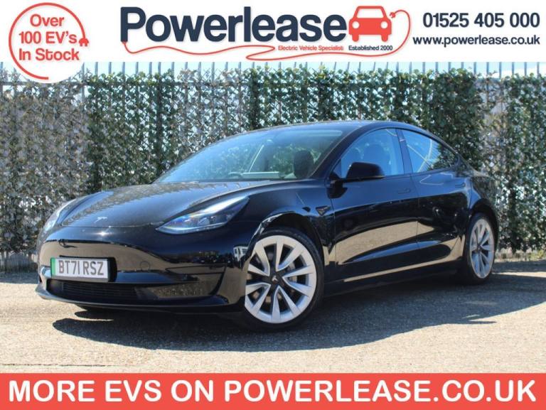 2021 Tesla Model 3 Standard Range Plus Saloon 4dr Electric Auto RWD (241 bhp) Saloon ELECTRIC Aut...